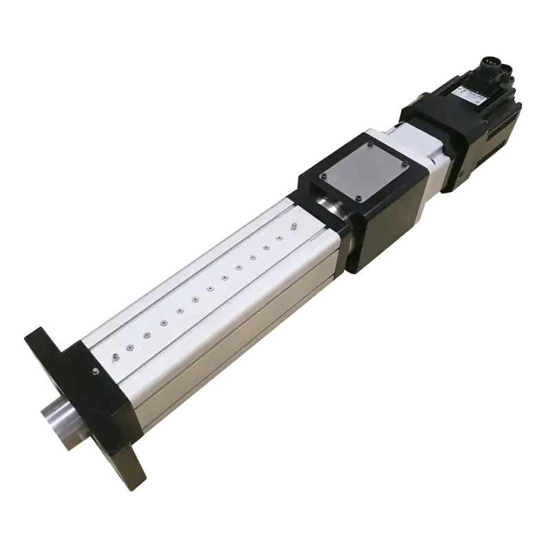 Compact inline electric cylinder — alternative view