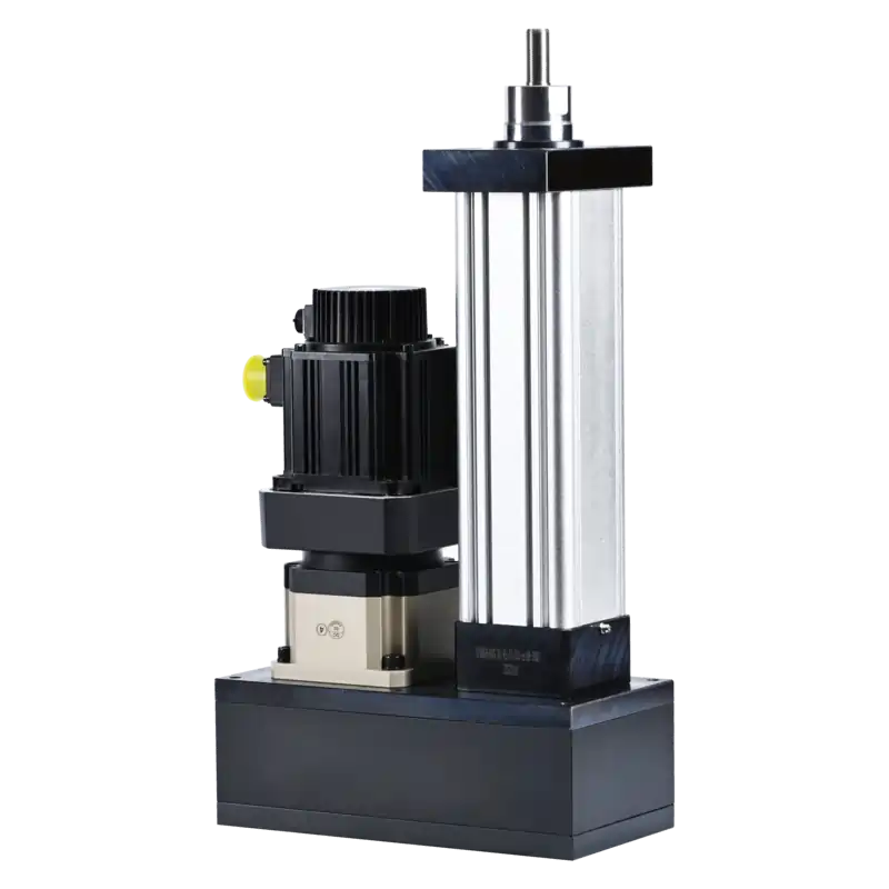 Medium parallel electric cylinder — side view