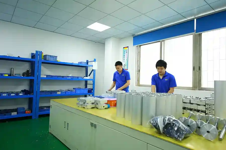 JiuRong Servo Actuators Assembly Integration Area
