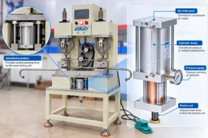 JiuRong Automatic multi head press riveting machine